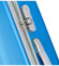 Stylový pevný kufr zářivě modrý - RGL Paolo S