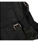 Pánská kožená crossbody taška černá - Greenwood Yassin