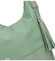 Dámská kabelka přes rameno bledě zelená - David Jones Brina