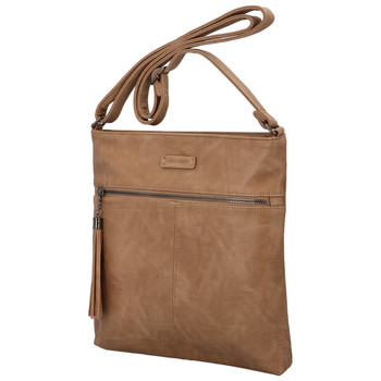 Dámská crossbody kabelka camel - Enrico Benetti Loyden