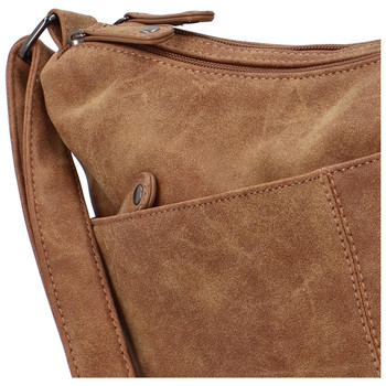 Dámská crossbody kabelka camel - Just Dreamz Lody