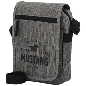 Látková crossbody taška šedá - Mustang Javery New