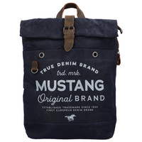 Moderní batoh tmavě modrý - Mustang Kendler