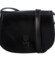 Dámská kožená crossbody černá - Delami Belinda