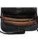 Dámská kožená crossbody černá - Delami Linda