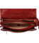 Dámská kožená crossbody červená - Delami Linda