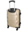 Skořepinový cestovní kufr zlatě béžový - RGL Hairon XS