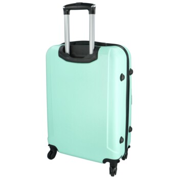 Skořepinový cestovní kufr světlý mentolově zelený - RGL Jinonym M