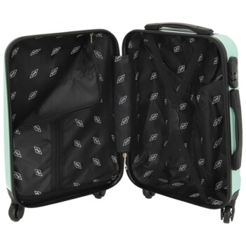 Skořepinový cestovní kufr světlý mentolově zelený - RGL Jinonym XS