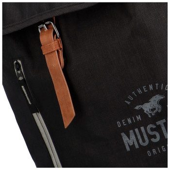 Látkový batoh černý - Mustang Glycero Two