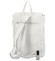 Větší měkký dámský moderní bílý batoh - Ellis Elizabeth JR