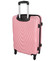Originální pevné kufry růžová sada - RGL Fiona S, M a L