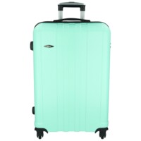 Skořepinový cestovní kufr mentolově zelený - RGL Blant L