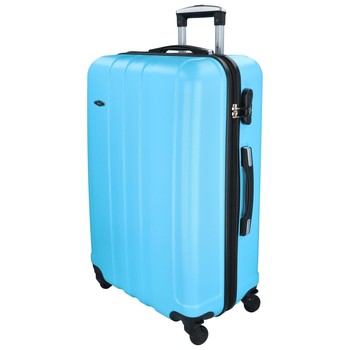 Skořepinové cestovní kufry světle modrá sada - RGL Blant XS, S, M, L