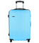 Skořepinový cestovní kufr světle modrý - RGL Blant S