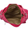 Dámská kožená kabelka přes rameno fuchsiová - Delami Jody