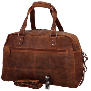 Cestovní taška světle hnědá - Greenwood Lofer