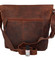 Dámská kožená kabelka přes rameno hnědá - Greenwood Fluxis 2