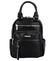 Originální dámský batůžek kabelka černý - Silvia Rosa Begamile