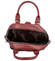 Originální dámský batůžek kabelka tmavě vínový - Silvia Rosa Begamile