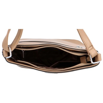Dámská crossbody kabelka khaki - Silvia Rosa Believa