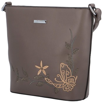 Dámská crossbody kabelka taupe - Silvia Rosa Believa