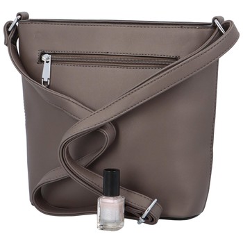 Dámská crossbody kabelka taupe - Silvia Rosa Believa