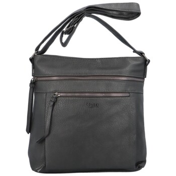 Dámská crossbody kabelka tmavě šedá - Coveri Daleina