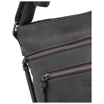 Dámská crossbody kabelka tmavě šedá - Coveri Daleina
