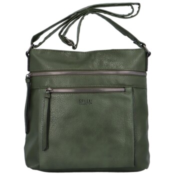 Dámská crossbody kabelka zelená - Coveri Daleina