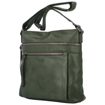 Dámská crossbody kabelka zelená - Coveri Daleina