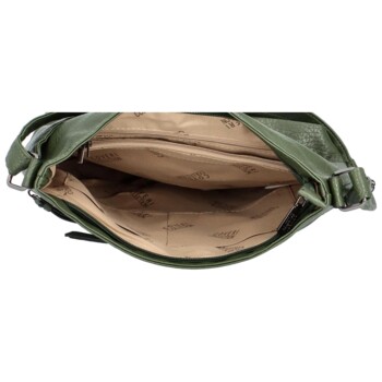 Dámská crossbody kabelka zelená - Coveri Daleina