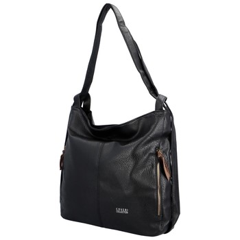 Dámská kabelka batoh černá - Coveri Silviana