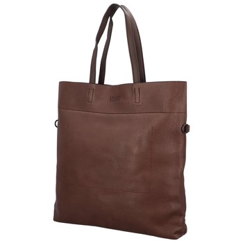 Dámská kabelka přes rameno tmavě hnědá - Coveri Afrakta