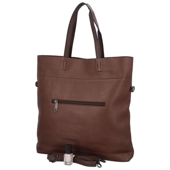 Dámská kabelka přes rameno tmavě hnědá - Coveri Afrakta