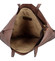Dámská kabelka přes rameno tmavě hnědá - Coveri Afrakta