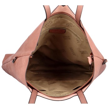 Dámská kabelka přes rameno starorůžová - Coveri Afrakta