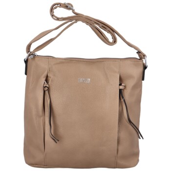 Dámská crossbody kabelka taupe - Coveri Beakty