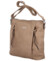 Dámská crossbody kabelka taupe - Coveri Beakty