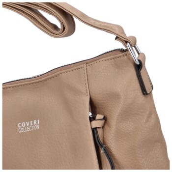 Dámská crossbody kabelka taupe - Coveri Beakty