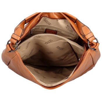 Dámská kabelka přes rameno hnědá - Coveri Ilna