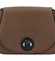 Moderní pevná dámská crossbody kabelka tmavá khaki - Silvia Rosa Stacey