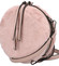 Dámská kožešinová kabelka růžová - Maria C Cheer