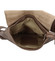 Dámský kožený batůžek kabelka taupe - ItalY Francesco