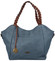 Velká dámská kabelka přes rameno modrá - Coveri Beklam