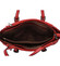 Dámská kabelka přes rameno červená - Hexagona Iqbal
