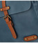 Moderní batoh kabelka bledě modrý - Coveri Manules