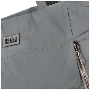 Velká dámská kabelka šedá - Coveri Miamari