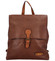 Městský batoh kabelka tmavě hnědý - Coveri Karlio