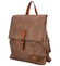 Městský batoh kabelka hnědý - Coveri Karlio 2